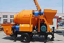 Concrete mixer with Pump