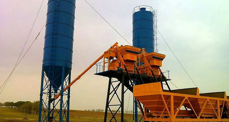 2HZS60Concrete Batching Plant