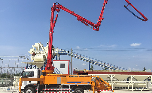 Truck-mounted Concrete Boom Pump