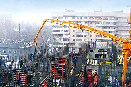 Stationary Hydraulic Concrete Placing Boom,concrete distributor booms ...